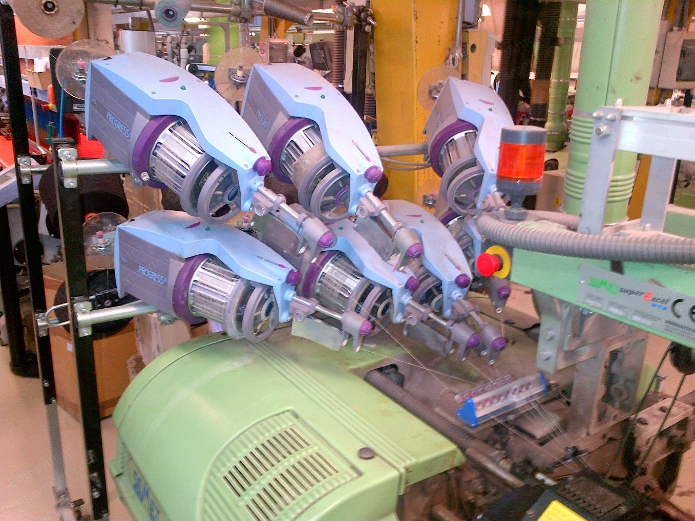 Somet, Super Excel, 2002, 1900mm, 8 Colors, Jacquard Staubli CX880