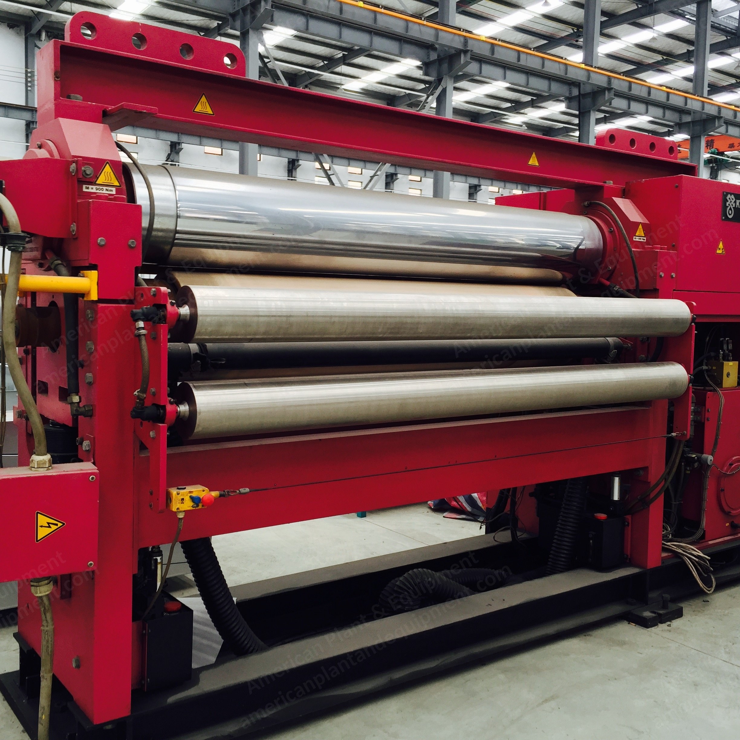 Morrison, Ramisch, and Kusters Sanforizer and Calenders, 1800mm to 3000mm Roller Width, 3-Bowl