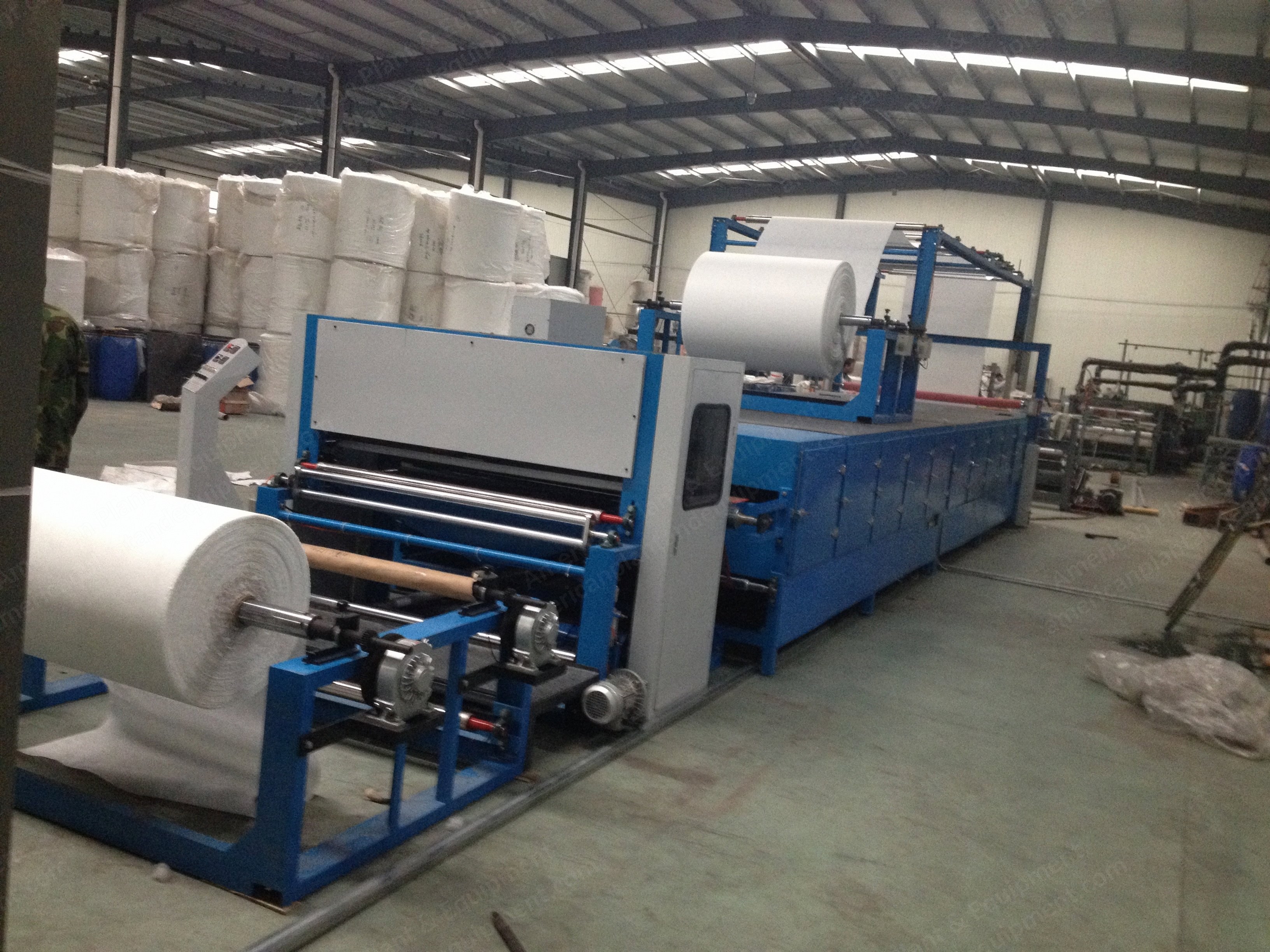NovaStar, LC143, Hot Melt Powder Scatter Coating Machine, 1600mm Material Width, 2-20 m/min, 220V