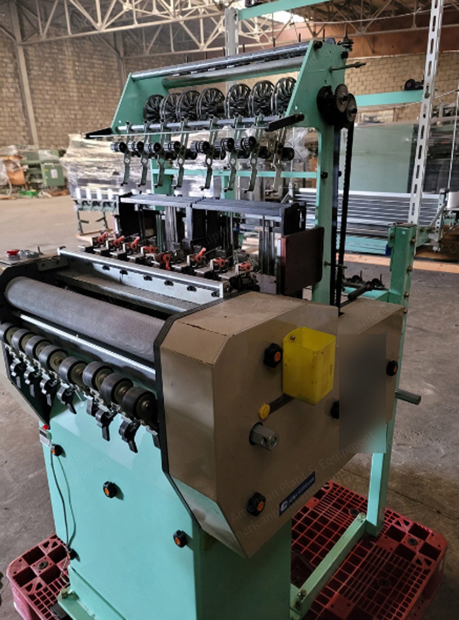 Narrow Fabric Needle Loom, MFL-8/30, 2015, 8 Lines, 30mm Reed Width, 1 HP