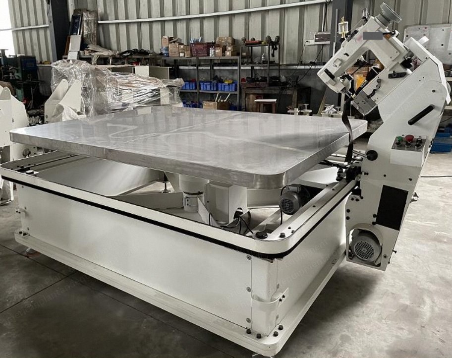 NovaStar, MB245, Semi-Automatic Tape Edge Machine, Table 1560x1960mm, Lift Height 280mm, Chain Stitch