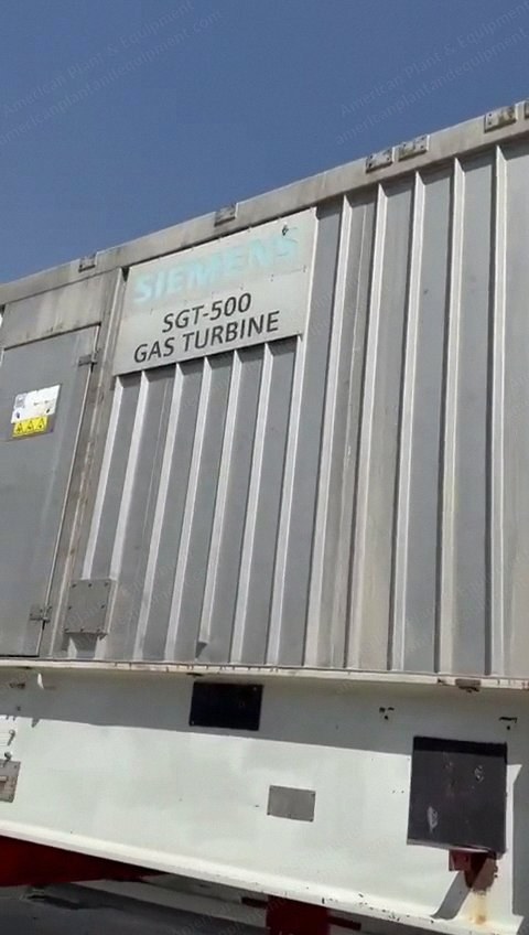 Siemens, SGT-500, 2007, 17 MW, Dual Fuel, 50/60 Hz, New Surplus
