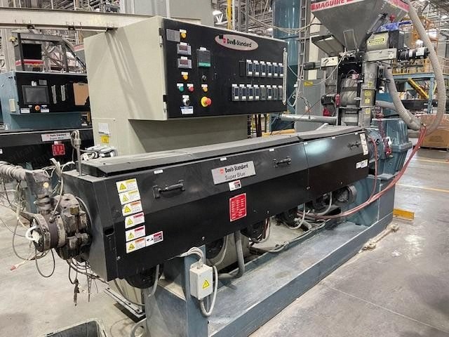 Davis Standard, 100mm, 2018, 30:1 L/D, 150 HP, Single Screw Extruder