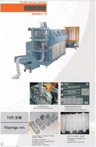NovaStar, SB247, Pocket Spring Machine, 70 springs/min, 1 Servo Coiling Head, 380V