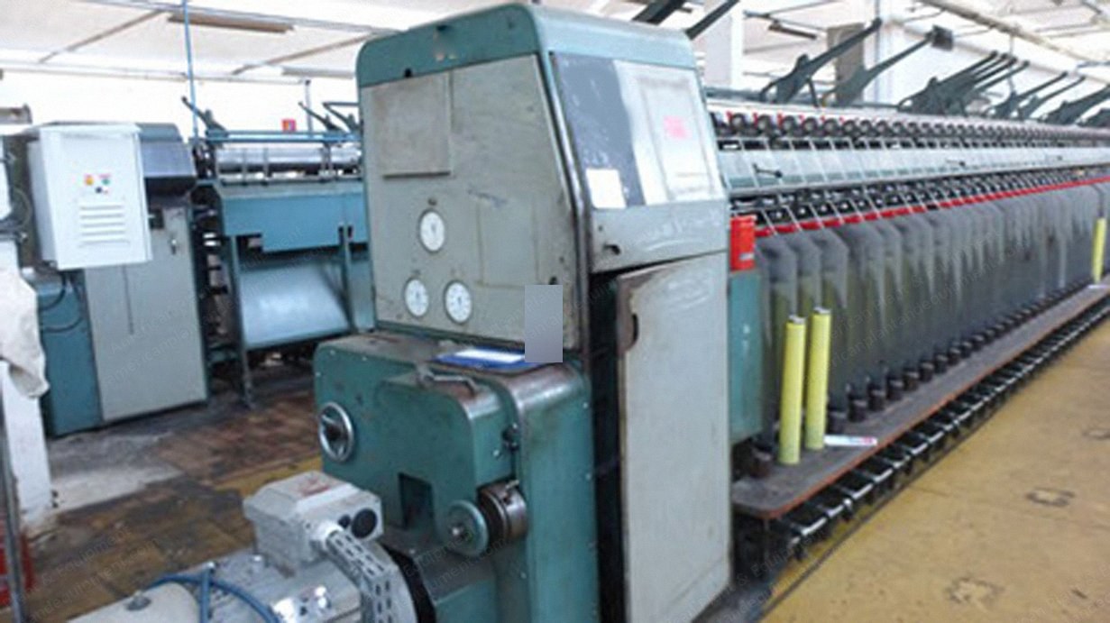 HDB, CBY, 1977, Woolen Ring Spinning Frame, 90 Spindles, 225mm Pitch, 180mm Ring Diameter