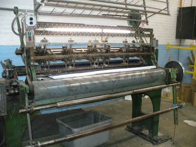 Pathe, 63" Quilter, Cam Driven, 2 Bars, Overhead Creel