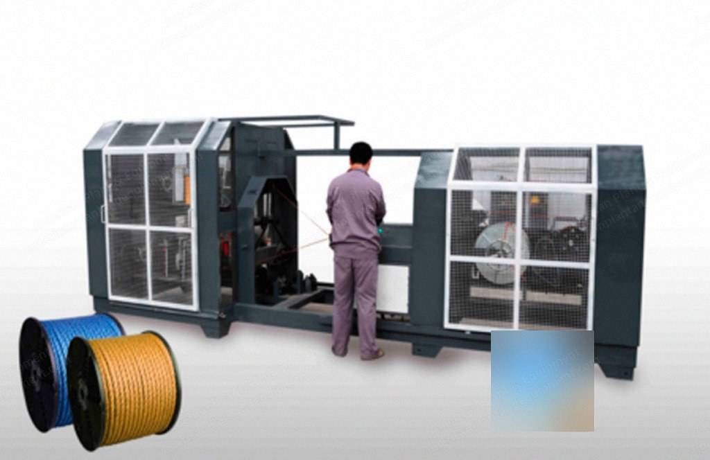 NovaStar, WN297, Twisted Rope Making Machine, Rope Range 6 to 14mm, 7.5kW