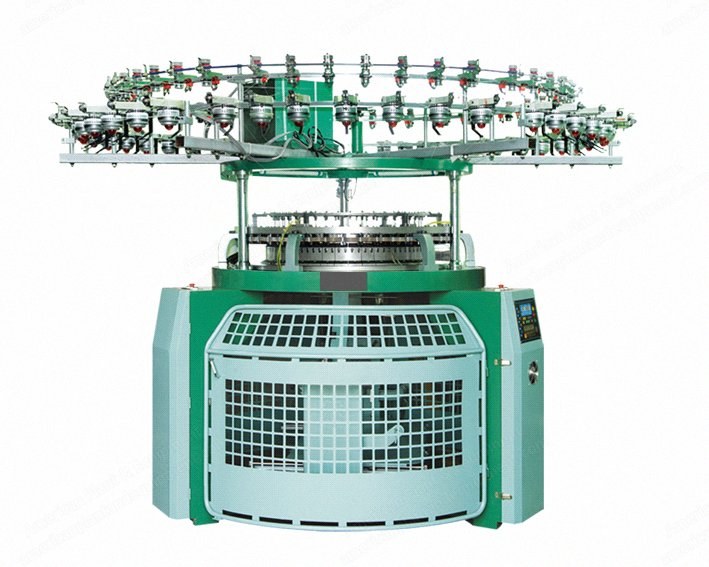 NovaStar, KH133, Terry Jacquard Knitting Machine, 34" Diameter, 20 to 24 Gauge, 52 to 68 Feeders