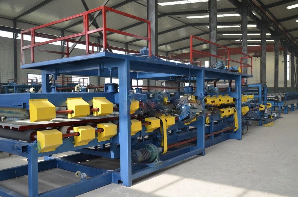 NovaStar, PN109, EPS Sandwich Panel Production Line, 32 kW, 45000x4500x2200mm