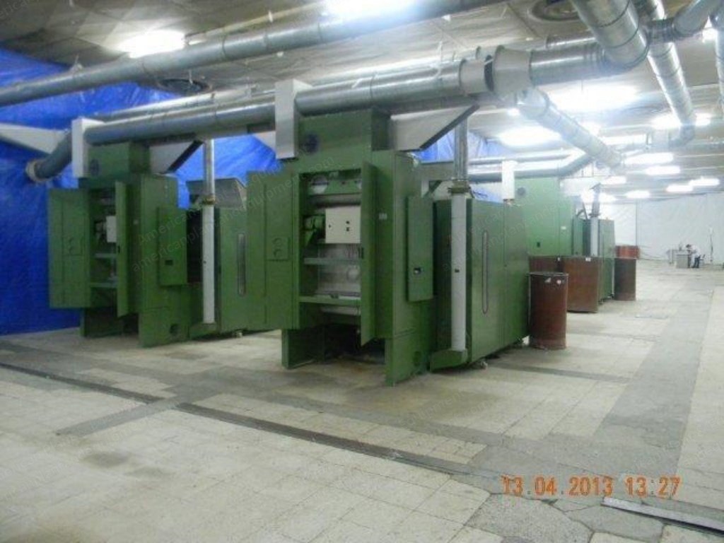 Rieter, G33, 1996, Complete Ring Spinning Plant, 29,000 Spindles