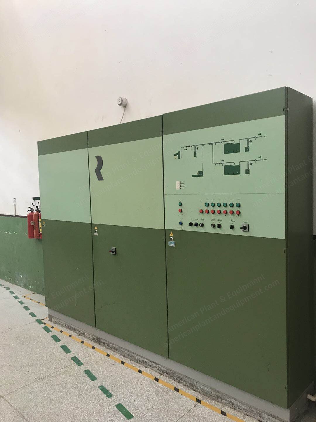 Rieter, Blow Room, 2003/2004, with 2x Unifloc A11 Bale Openers, 2x Unimix B 7/3, 12x C51 Carding Machines