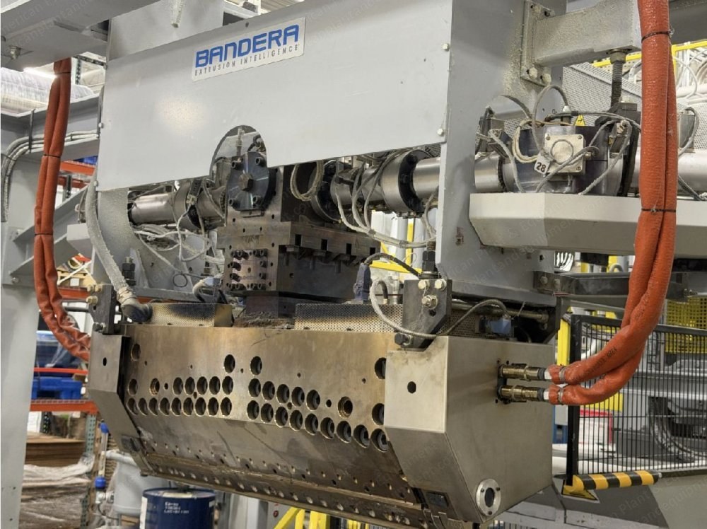 Bandera, PTI, 2016, 5-Layer Plastic Sheet Extrusion Line, 1100mm Width, Foamed Polyester