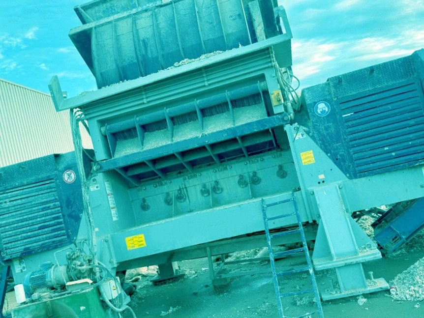 Lindner, Meteor 2500, 2001, Plastic Shredder, 8000kg/h Capacity, 35000kg Weight