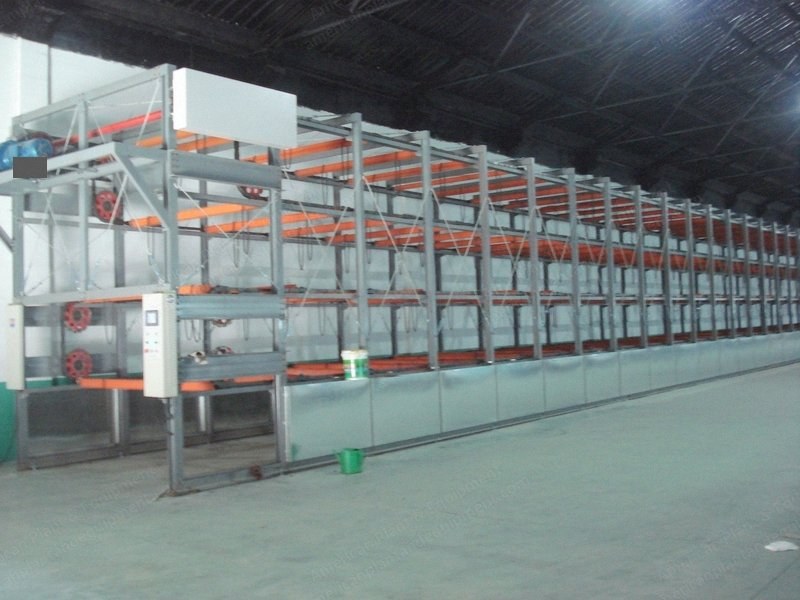 NovaStar, WS168, Warp Beam Storage Carrousel, 150 Beams Capacity, 4 Layers, PLC Control