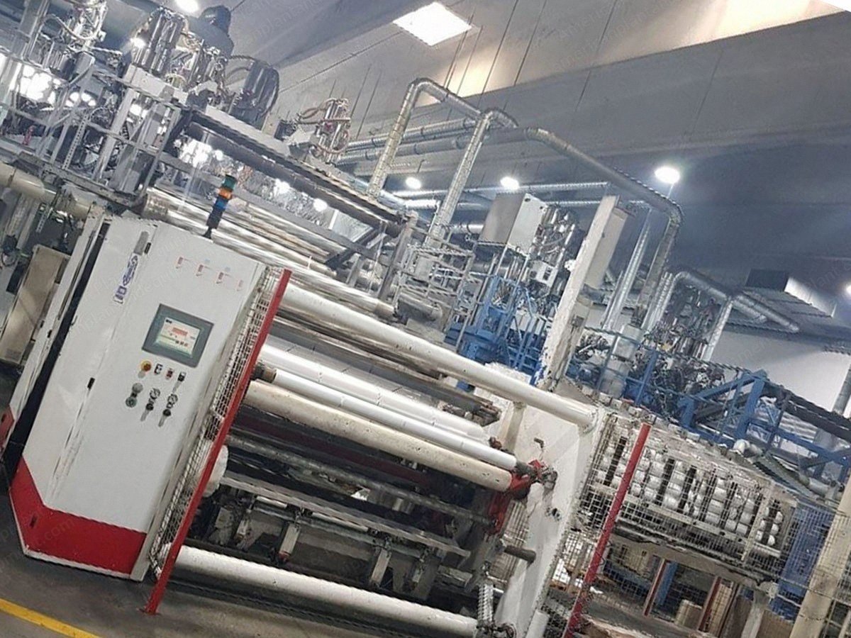 Dolci, UZ 4211, 2012, Cast Film Extrusion Line, 7 Layers, 2000mm Width, 1300kg/h Output