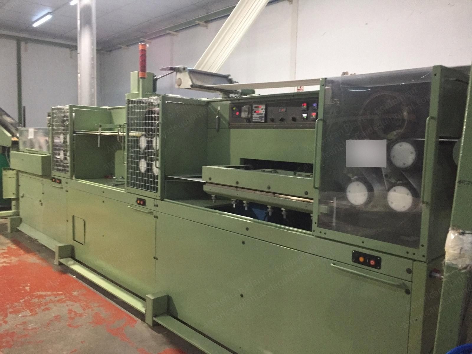Schlumberger, Zinser, 2001 to 2007, Acrylic Spinning Plant, 6 Ring Spinning Machines, Tow Breakers, Gill Boxes