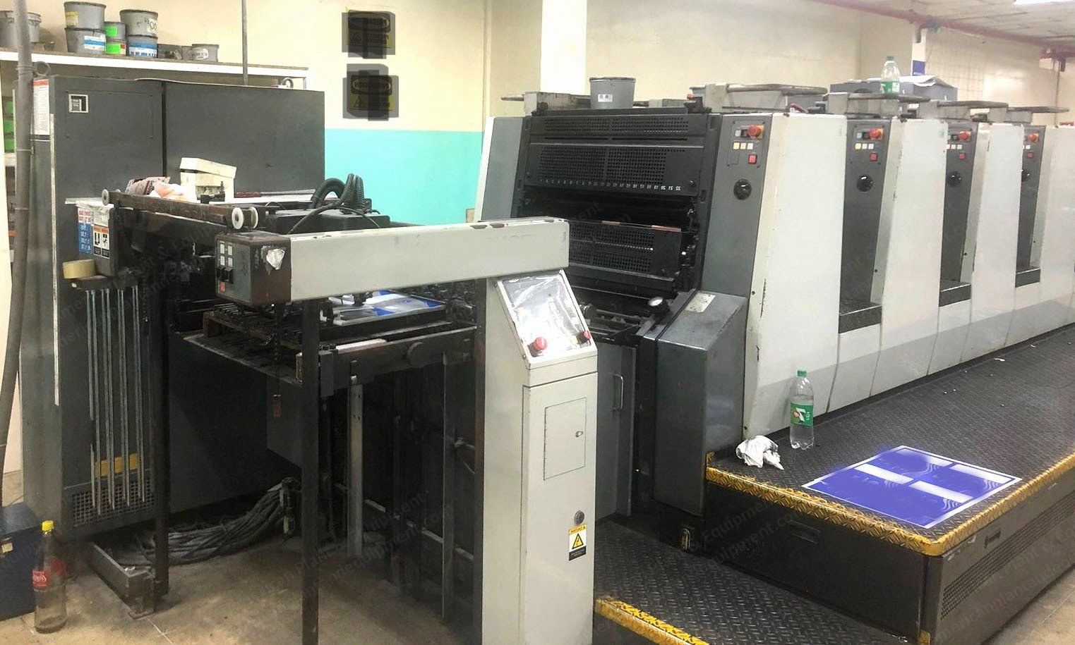 Komori, Lithrone L-428-Straight, 2007, 4 Colors, 520x720mm