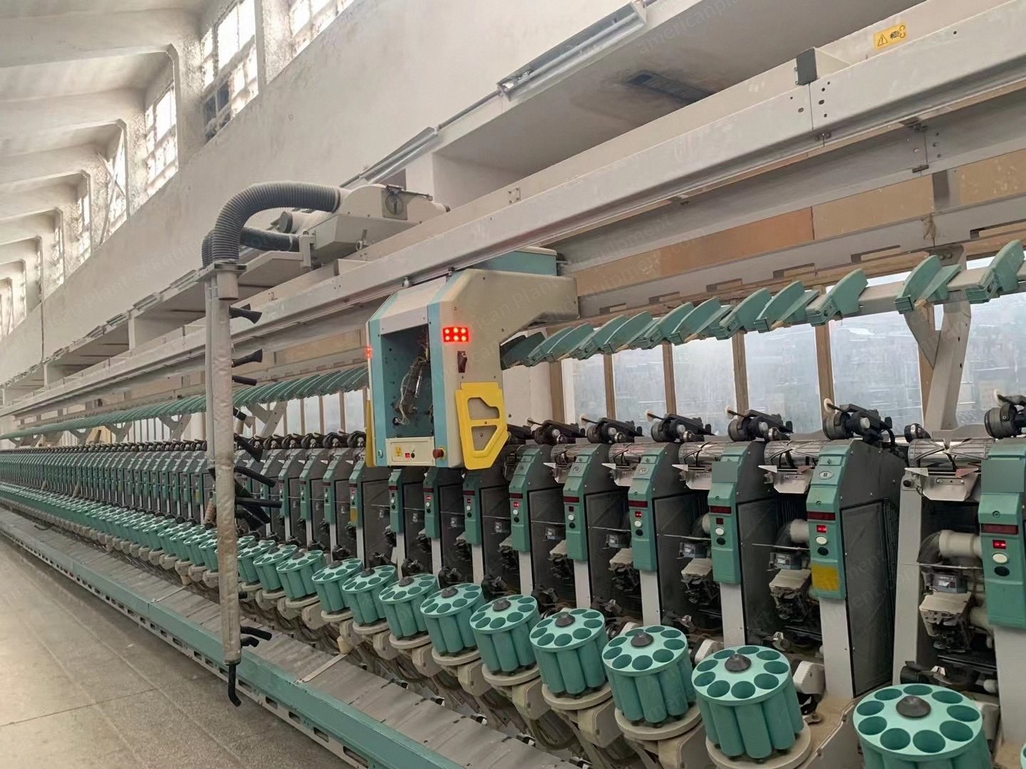 Savio, Polar Evo, 2012 to 2017, 72 Spindles, Fully Auto, Zenit Yarn Cleaner