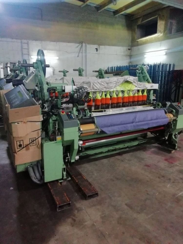 Dornier, HTVS 16J 200, 1993, Rapier Loom, Working Width 2000mm, 12 Colors, Ready for Jacquard