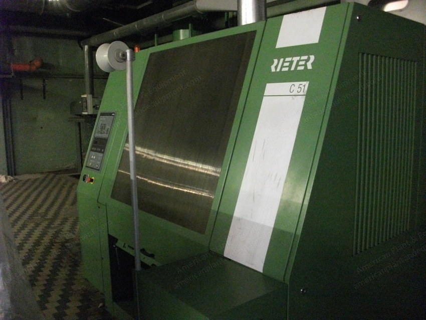 Rieter, C51, 2001/2002, Carding Machine, with A-70 Chute, Can Size 40x48 inches, Autoleveller