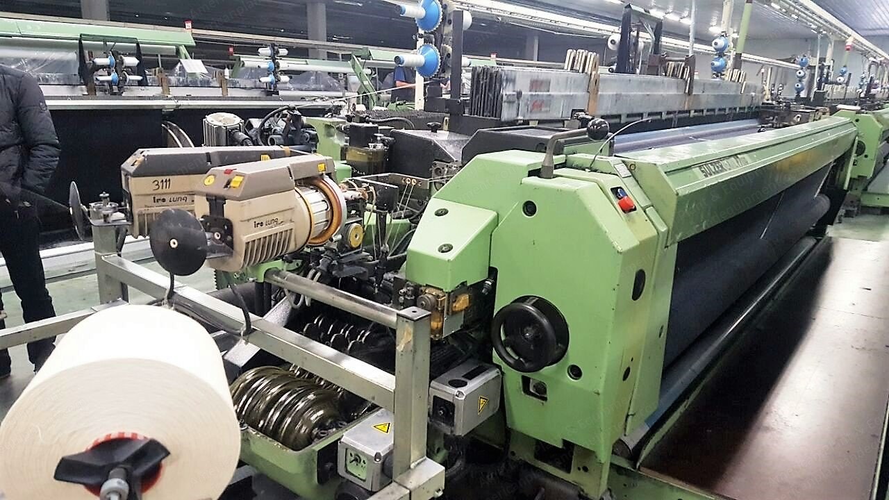 Sulzer, P7150 B 390 N2 EP RR D1, 2001, 3900mm Working Width, Cam Motion, 2 Colors