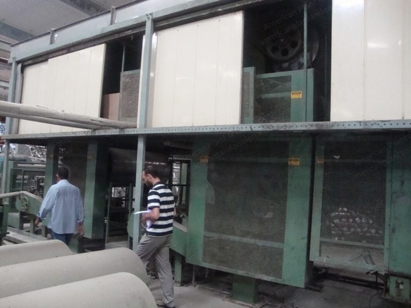 West Point Sizing Machine, 1998, 3600mm, 18 Cylinders, 16 Beam Creels