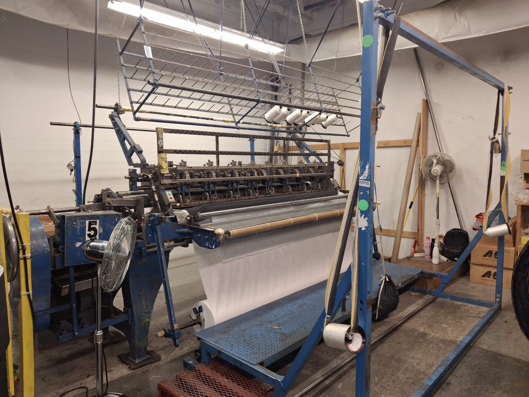 Sedco, Quilter, 1993, 88" Working Width, 2-Bar, Lockstitch