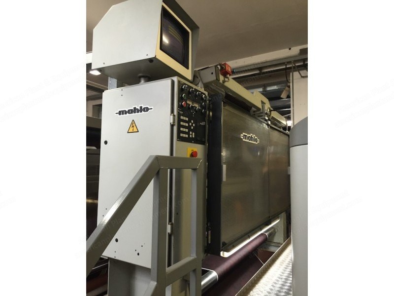 Mahlo, FMC-10P, 2002, Weftstraightener, 1800mm Working Width, 4 Heads
