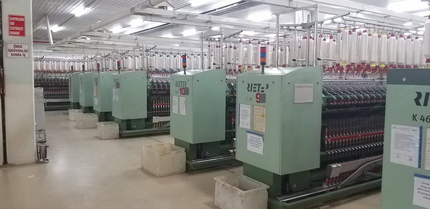 Rieter, K 44, 2007, 1200 Spindles, 70mm Gauge, 40mm Rings