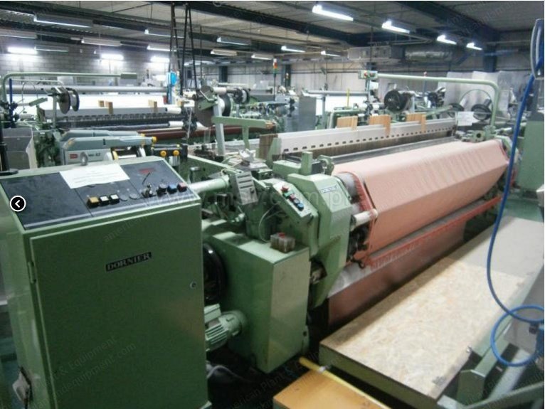 Dornier, HTVM/S, 1990/1991, Rapier Weaving Looms, 2100mm and 2800mm Width, Staubli 2237 RS Dobby