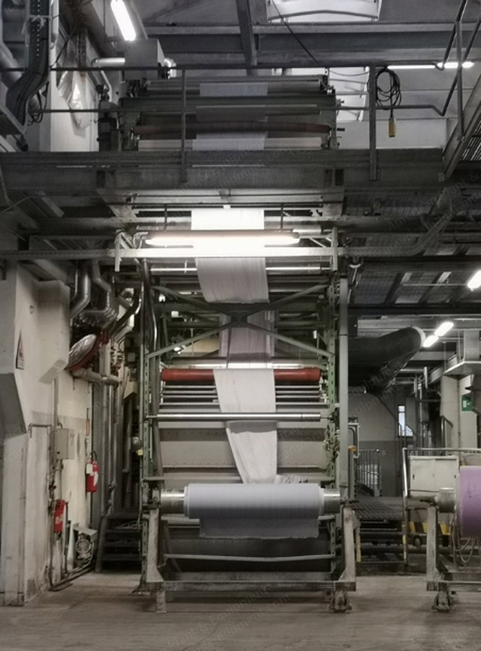 Babcock, Continuous Washing and Bleaching Line, 1995, 1800mm Working Width, 11 Tanks, Steamer