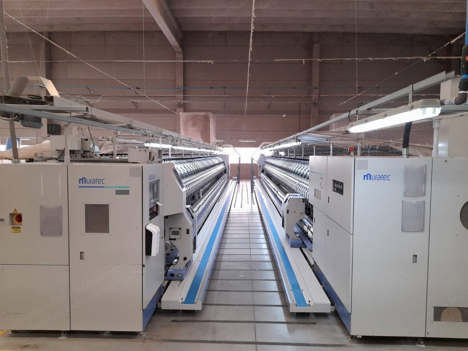 Muratec, Vortex 861 MVS, 2010, Air Jet Spinning Machine, 80 Spindles, 6" Traverse, 20" Feed Can Diameter