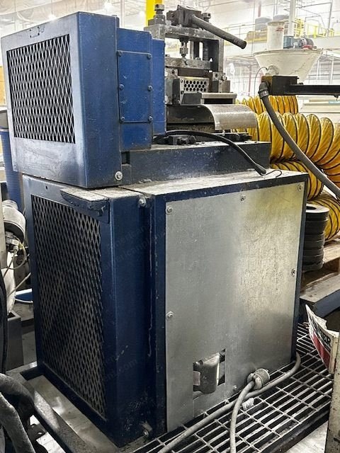 PTI, Apex Series, 2022, 4.5" Pelletizing Line, 32:1 L/D, Vented, Air Cooled, 200 HP