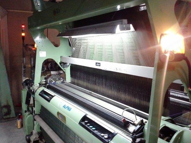 Hi-Tex Label Weaving Machines, 1900mm and 1700mm Width, Bonas Jacquard 1344 Hooks