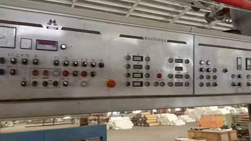 Monfongs, 2010, 2400mm Working Width, 9 Chambers, Oil Heated, Pin Chain Stenter