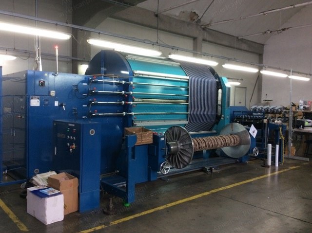 Suzuki, NAS-140, 2006, Sample Warper, Width 2250mm, 10 Colors Standard Creel, 8 Colors Rotational Creel
