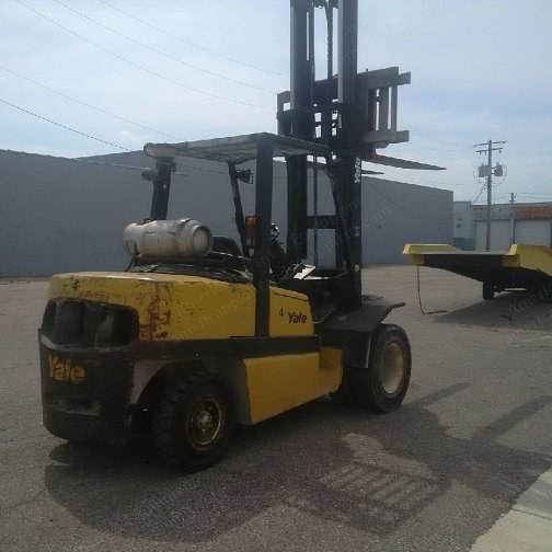 Yale, GLP110, 2001, 11000 lbs Capacity, 110-160 Two Stage Mast, LP Gas, Sideshifter