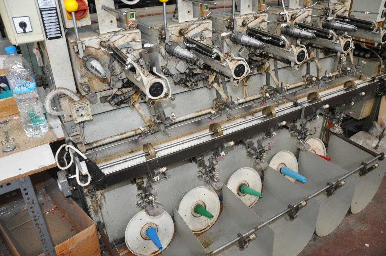 Complete Yarn Spinning Mill, Lezzeni, Ratti, RPR, 1966 to 2004, For Sewing Threads and Other Yarns