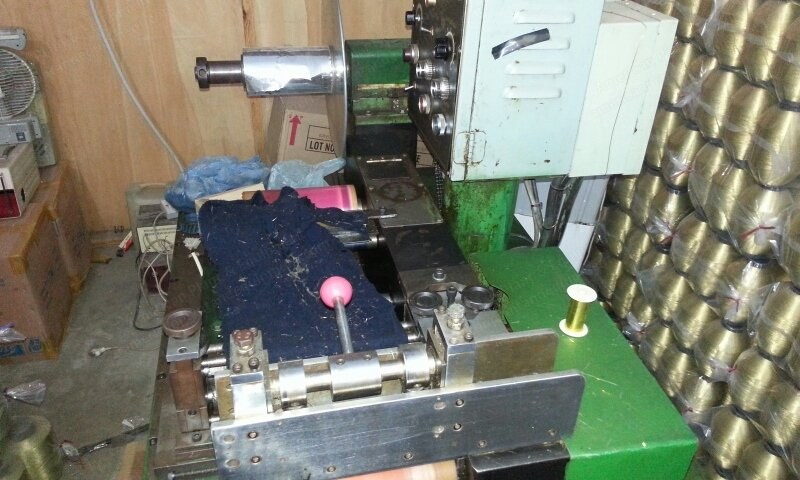 Full Factory for Making Lurex or Metallic Yarns, 1994 to 1998, Covering Machines, Bobbin Winders, Micro Slitters, Yarn Steamers