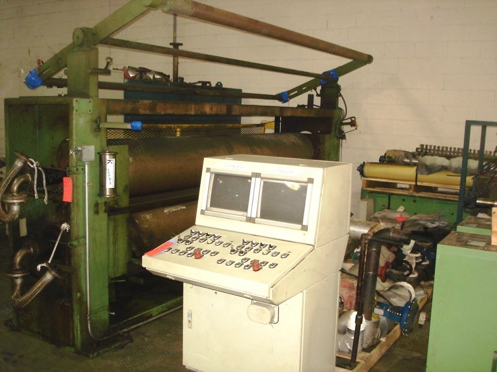 Beta, Two-Roll Calender, 1995, 3400mm Width, 480V, Comiter Oil Heater