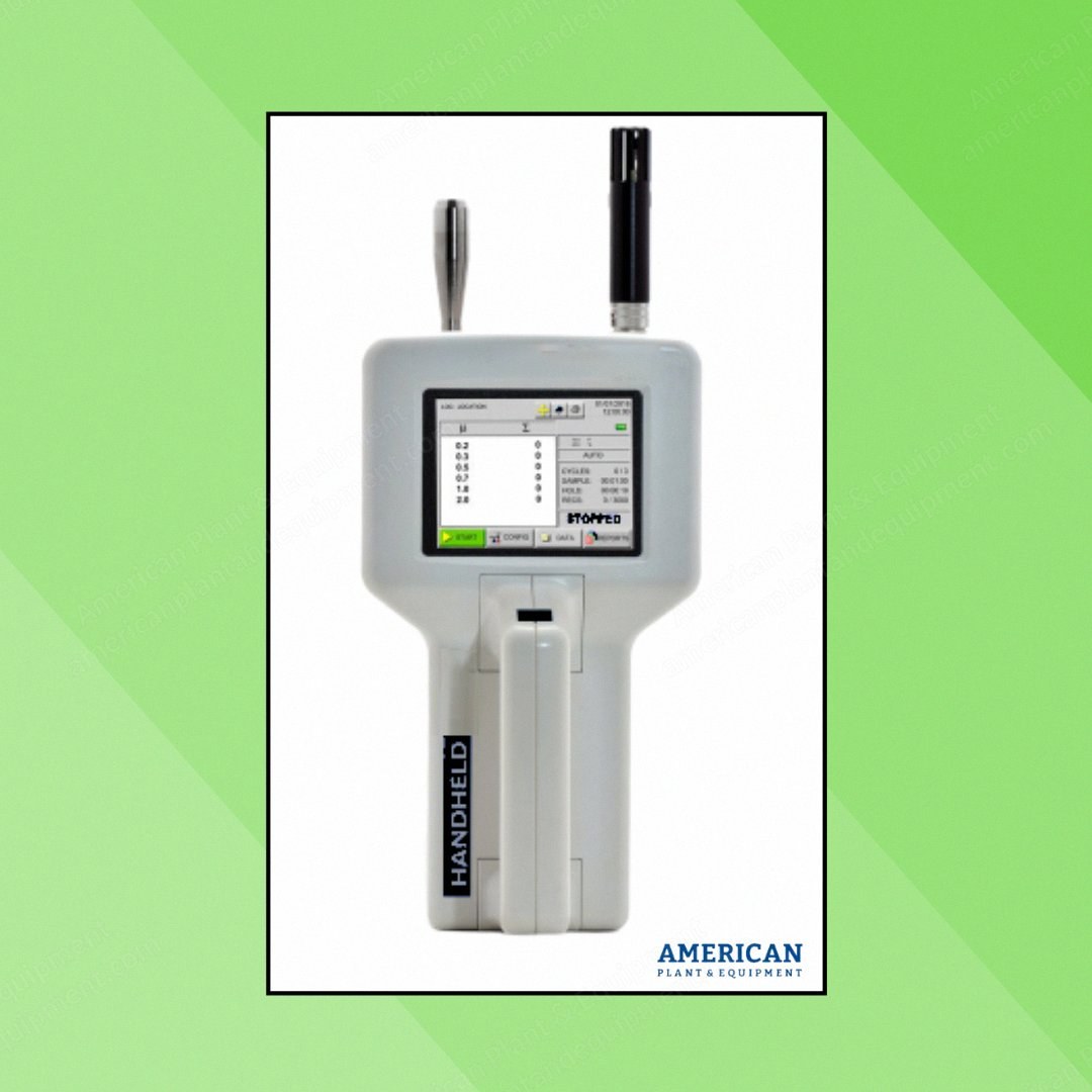 NovaStar, Handheld 2016, 0.2 to 25.0 um Sensitivity, 0.1 CFM Flow Rate, 3.5 Inch Color Touch Screen