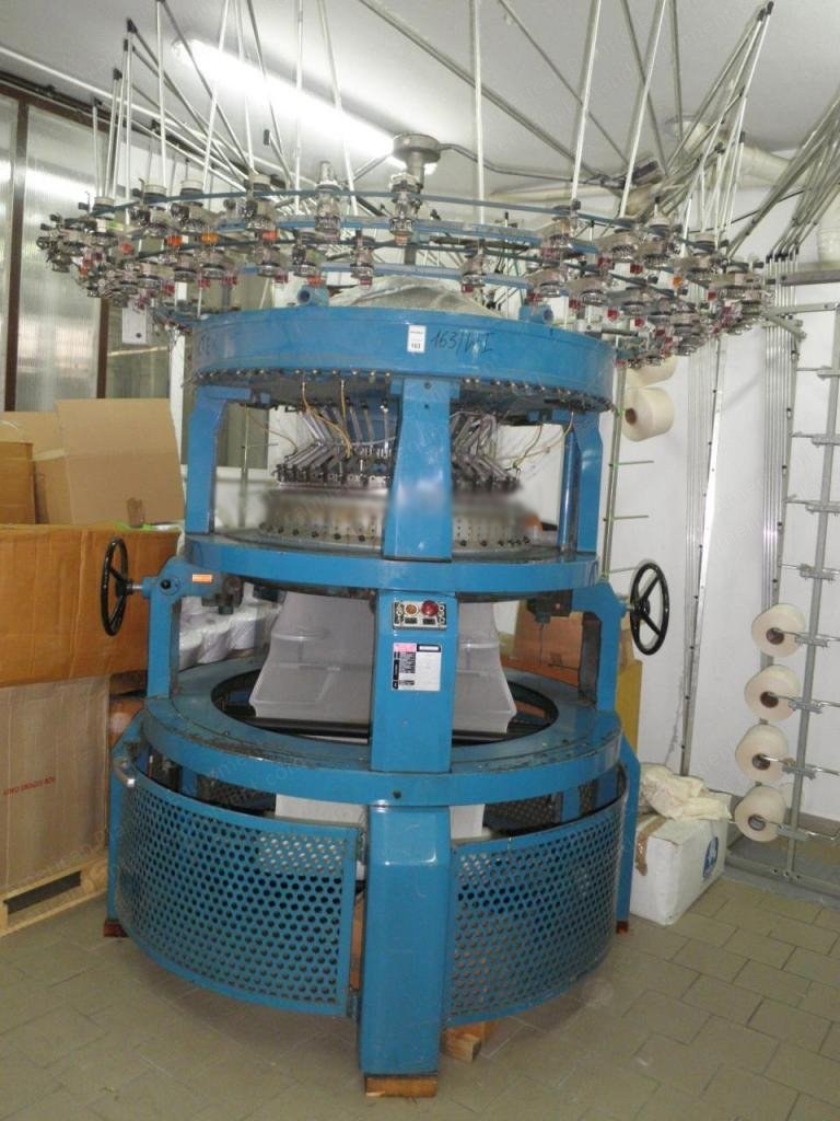 Orizio, CI, Interlock Knitting Machine, 30" Diameter, 72 Feeds