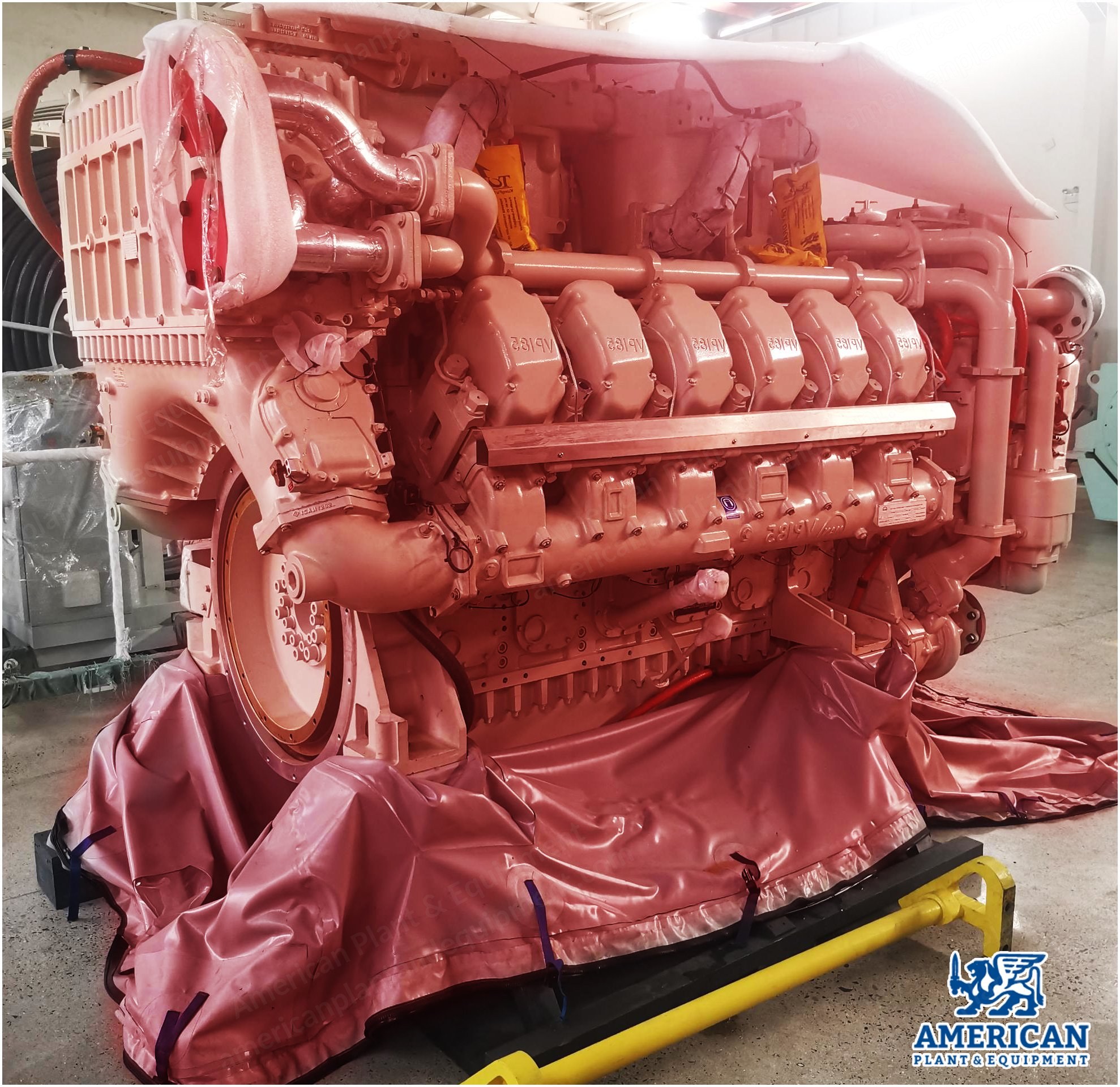 MAN, 12VP185, High Speed Marine Engine, 2720 kW, 1937 RPM