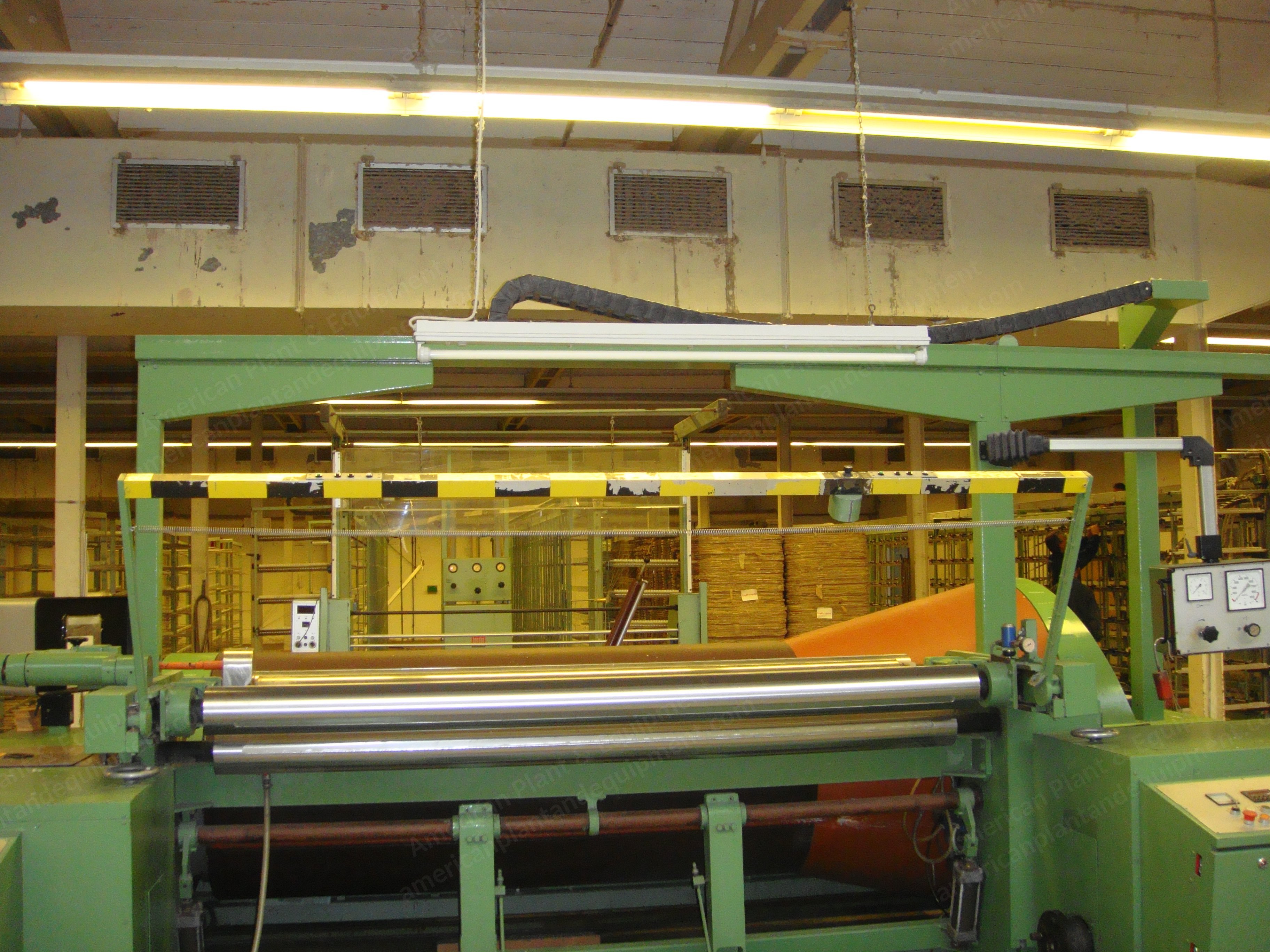 Hacoba, USKT, 1990, 2200mm Working Width, 1000mm Beam Diameter, Parallel Creel 280 x 2