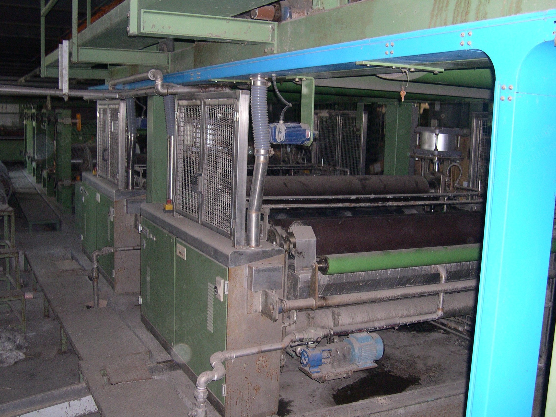 Karl Mayer, ED420/100, 2000, Double Box, 2200mm Size Boxes, 3400mm Exit Width