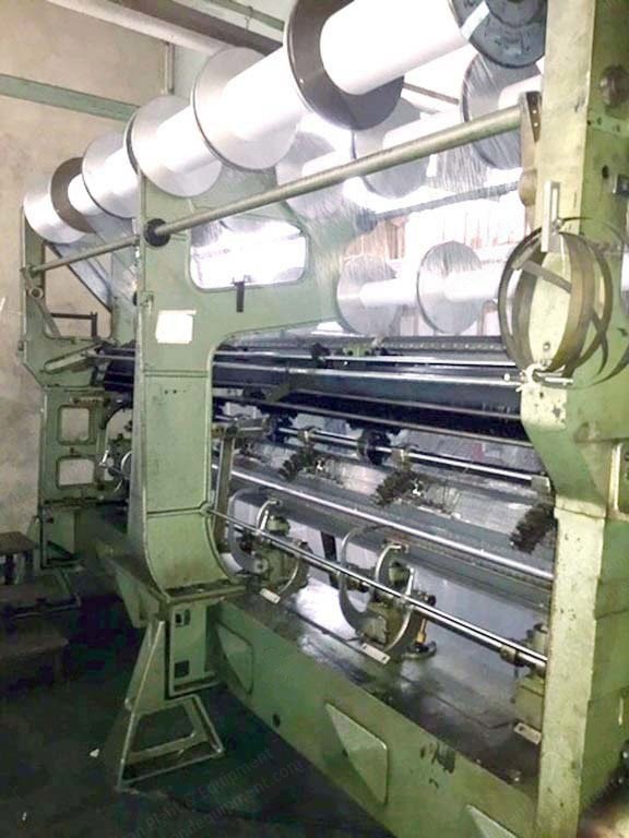 Karl Mayer, Warp Knitting Machine, with Electric Knives and Accessories