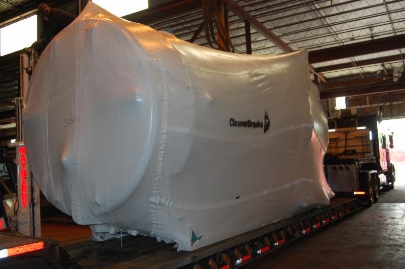 Cleaver Brooks, CBLE-200-600-200, 600 HP, 4 Pass Dryback Firetube Boiler, 20700 PPH Steam Output