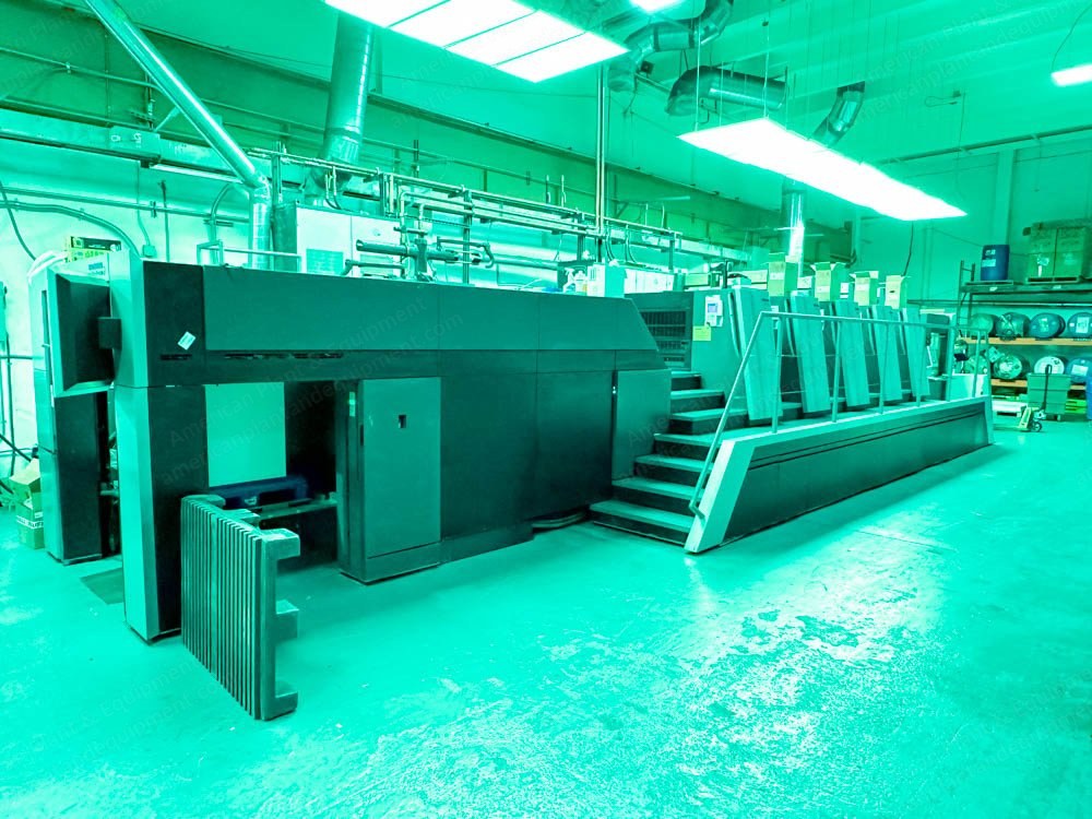 Heidelberg, XL106-4+LX, 2018, 29x41 Inches, 4 Colors, Dedicated Tower Coater, UV/IR Curing
