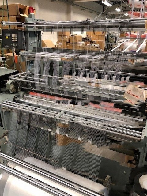 OMM Crochet Machine, 1985, 3 Bars, 15 Gauge