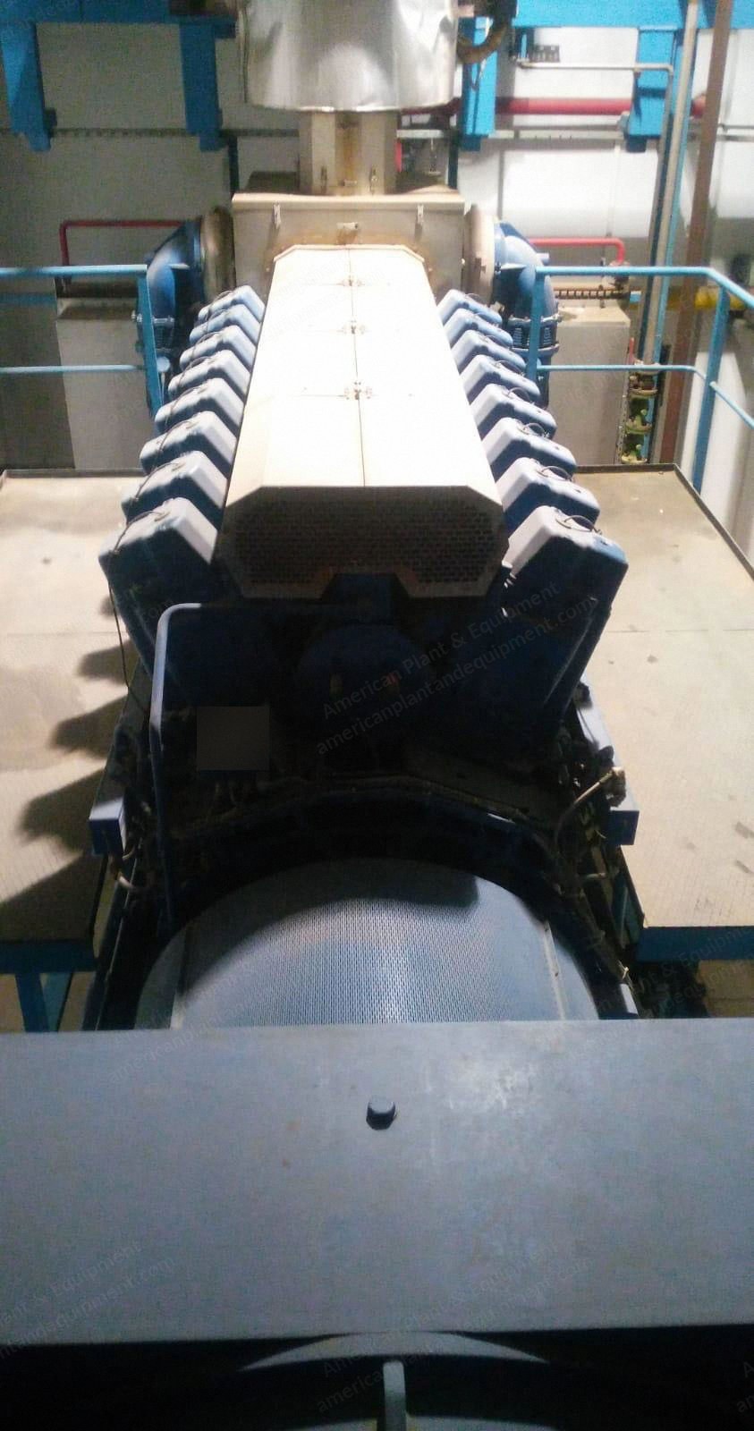 MWM, TCG2032 V16, 2010, 4 MWe, 50 Hz, Natural Gas Cogeneration Power Plant